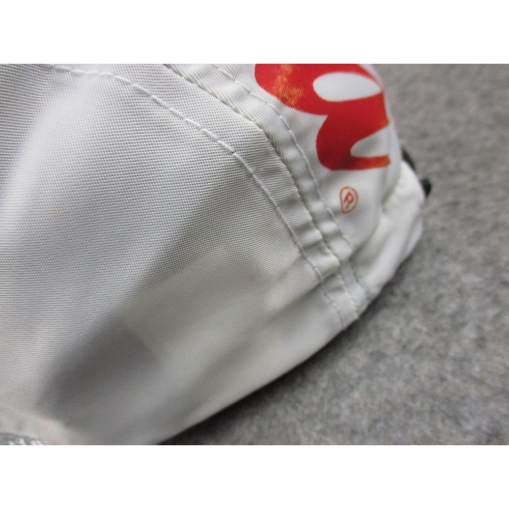 KITH Hat Cap Strap Back Mens White Red Coca Cola Mitchell Ness Panel Nylon - Picture 8 of 16